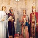Des del 1990 la capella acull als gegants i capgrossos de la colla Gegantera de Sant Just Desvern.