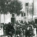 Foto de l’ofici de la Festa Major el 6 d’agost de 1913.  