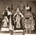 1950. La Parròquia ha rebut visites molt especials, entre les que cal destacar les dels Reis Mags d’Orient.