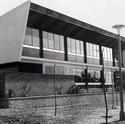 726 ABANS: 1965: Edifici del Parador després de la seva reforma per poder albergar la Biblioteca Popular.
