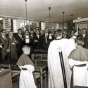 727 ABANS: 1965: Interior de l’edifici en el què havien de ser les estances de la Biblioteca Popular. 