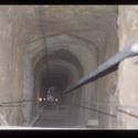 Fotografies fetes l’abril de 1991 de l’interior del pou situat sota de l’estructura del molí de vent.   